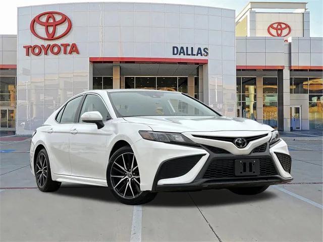 used 2021 Toyota Camry car, priced at $22,856