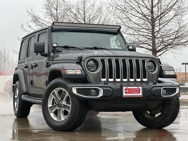 used 2020 Jeep Wrangler Unlimited car, priced at $27,837