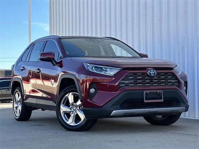 used 2021 Toyota RAV4 Hybrid car, priced at $36,555