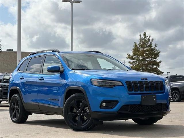 used 2021 Jeep Cherokee car, priced at $18,425