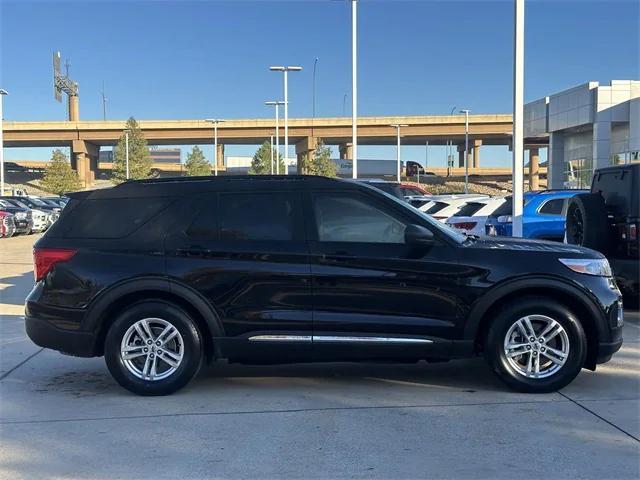 used 2022 Ford Explorer car, priced at $26,603