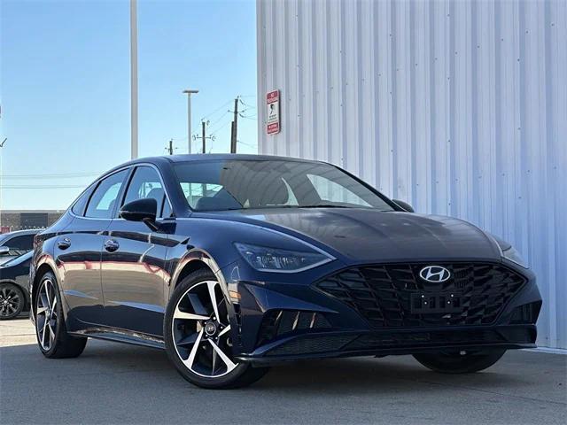 used 2021 Hyundai Sonata car, priced at $21,327