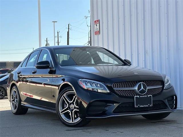 used 2021 Mercedes-Benz C-Class car, priced at $27,449