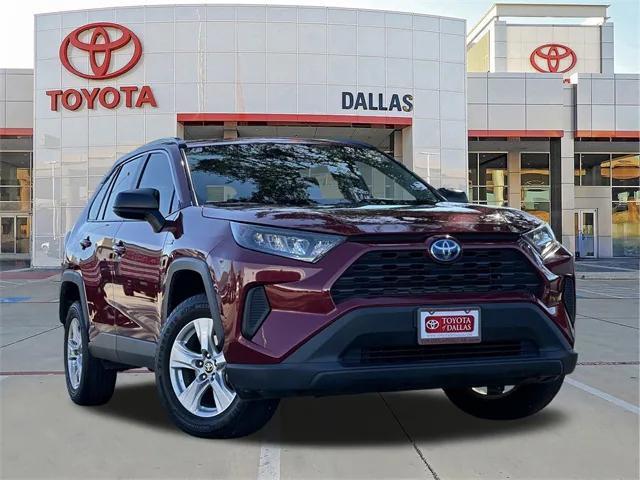 used 2021 Toyota RAV4 Hybrid car, priced at $28,615