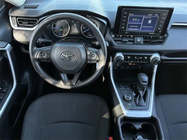 used 2021 Toyota RAV4 Hybrid car, priced at $28,615