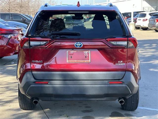 used 2021 Toyota RAV4 Hybrid car, priced at $28,615