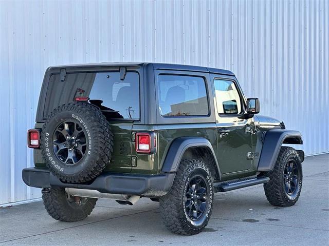 used 2022 Jeep Wrangler car, priced at $29,962