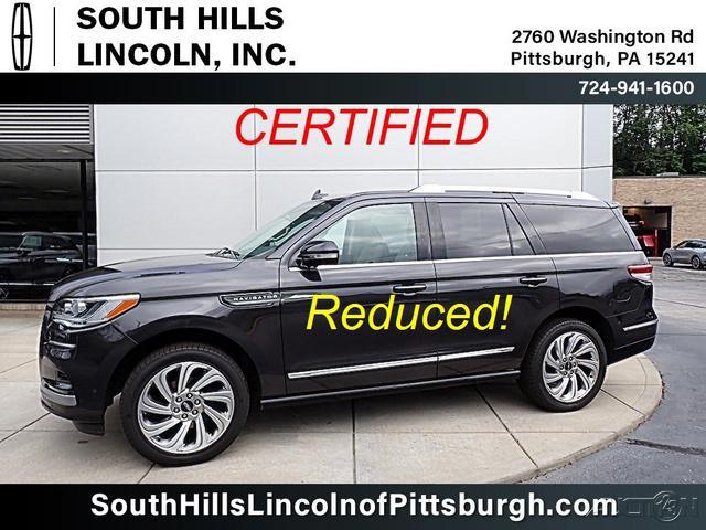 used 2024 Lincoln Navigator car, priced at $70,998