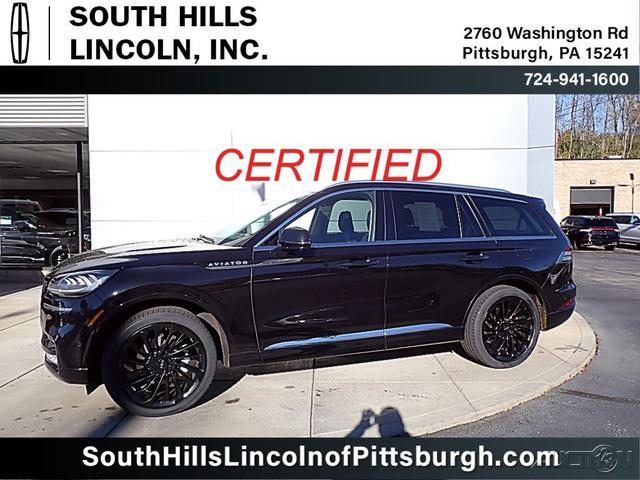 used 2021 Lincoln Aviator car, priced at $45,862