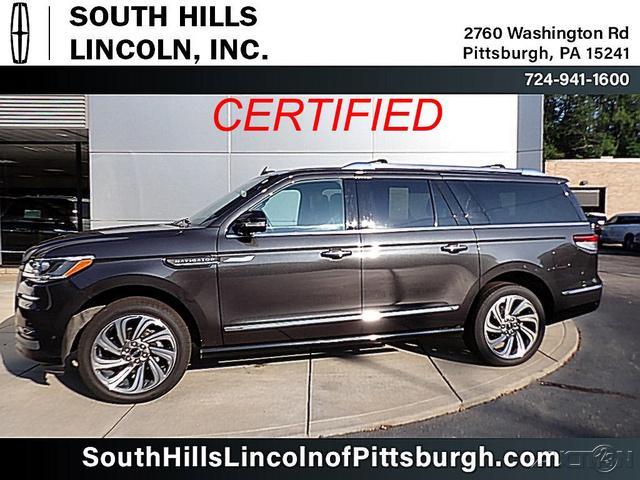 used 2024 Lincoln Navigator L car, priced at $75,676
