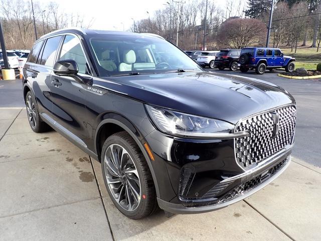 new 2025 Lincoln Aviator car, priced at $78,320