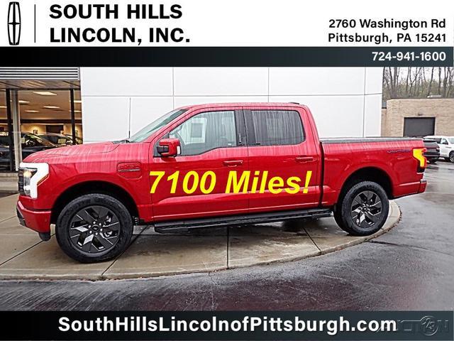 used 2023 Ford F-150 Lightning car, priced at $54,998