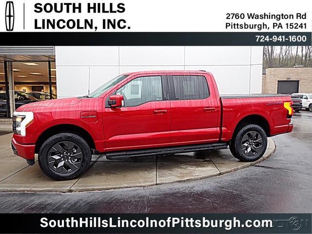 used 2023 Ford F-150 Lightning car, priced at $56,998