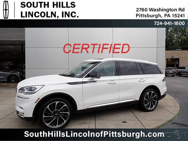 used 2022 Lincoln Aviator car, priced at $62,998