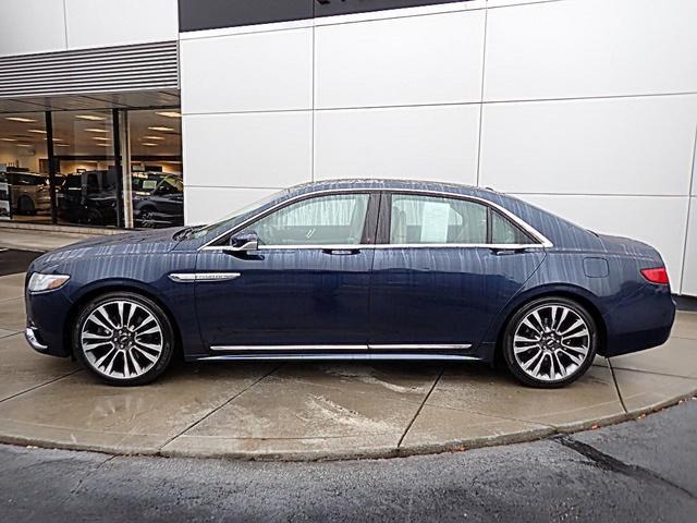 used 2017 Lincoln Continental car, priced at $22,500