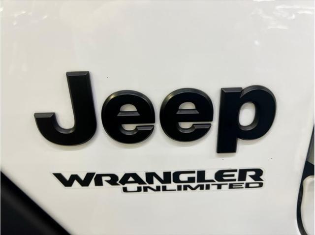 used 2021 Jeep Wrangler Unlimited car, priced at $36,950