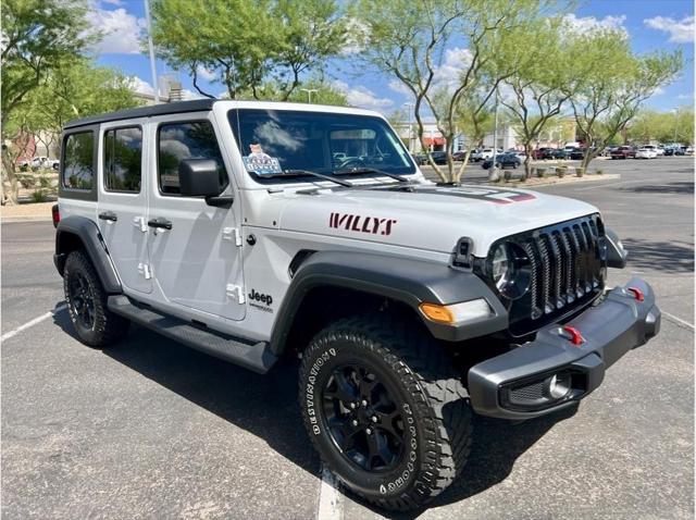 used 2021 Jeep Wrangler Unlimited car, priced at $36,950