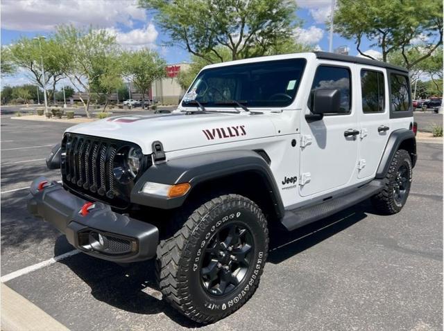 used 2021 Jeep Wrangler Unlimited car, priced at $36,950