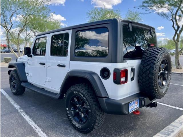 used 2021 Jeep Wrangler Unlimited car, priced at $36,950