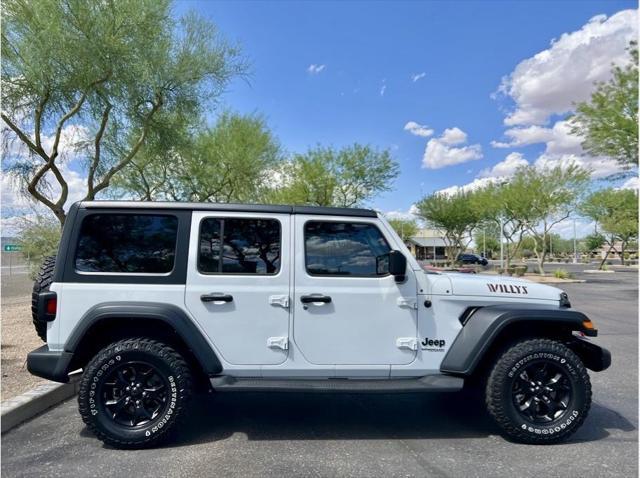 used 2021 Jeep Wrangler Unlimited car, priced at $36,950