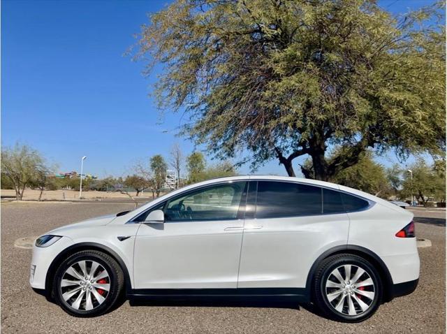 used 2019 Tesla Model X car, priced at $44,450