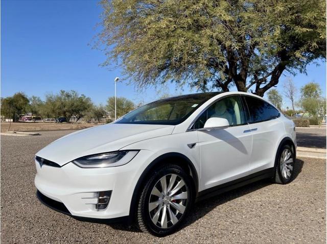 used 2019 Tesla Model X car, priced at $44,450