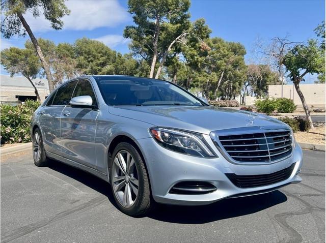 used 2015 Mercedes-Benz S-Class car, priced at $24,950