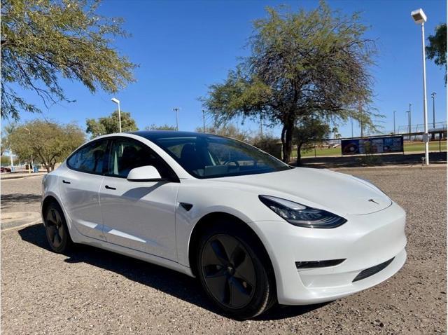 used 2018 Tesla Model 3 car, priced at $27,950