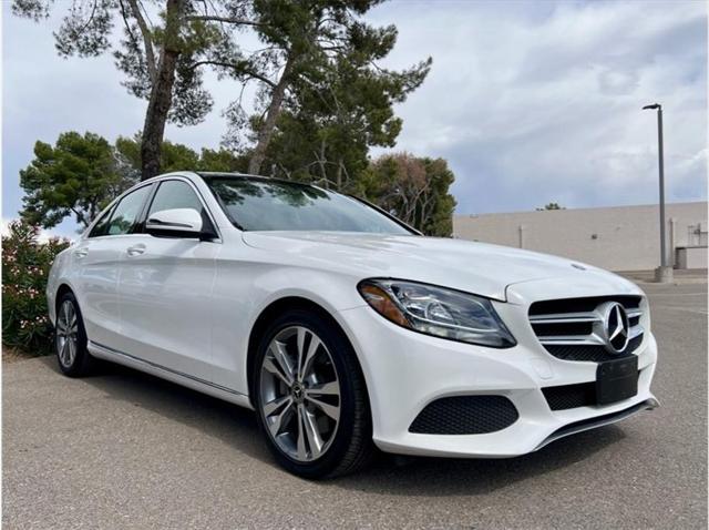 used 2018 Mercedes-Benz C-Class car, priced at $22,990