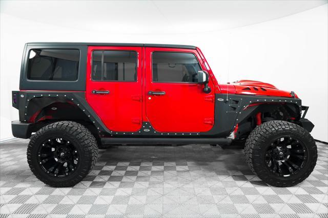 used 2017 Jeep Wrangler Unlimited car, priced at $23,500
