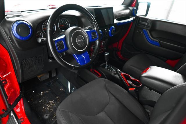 used 2017 Jeep Wrangler Unlimited car, priced at $23,500