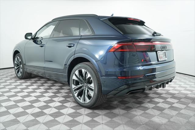 new 2025 Audi Q8 car, priced at $85,215