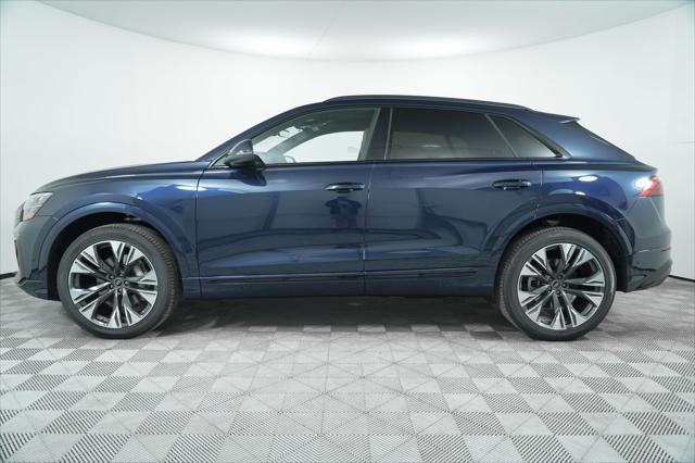 new 2025 Audi Q8 car, priced at $85,215