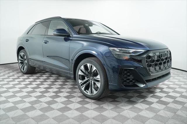 new 2025 Audi Q8 car, priced at $85,215