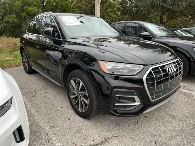 used 2021 Audi Q5 car, priced at $29,500