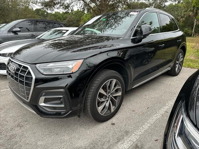 used 2021 Audi Q5 car, priced at $29,500