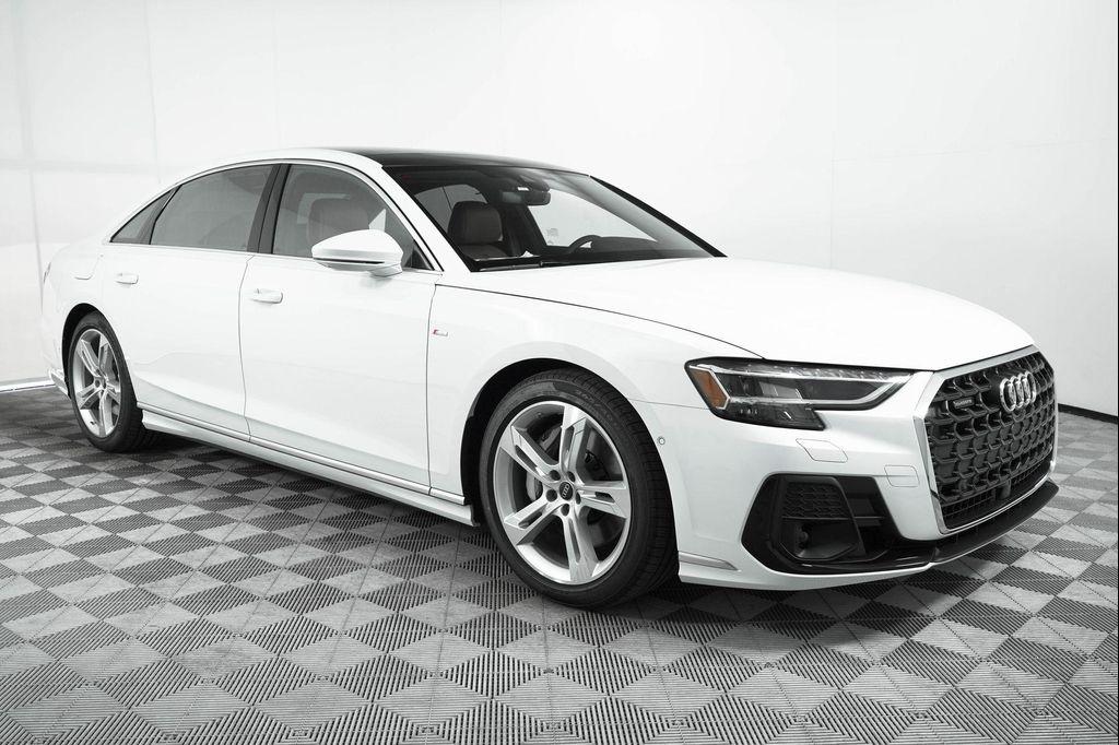 new 2025 Audi A8 car, priced at $100,545