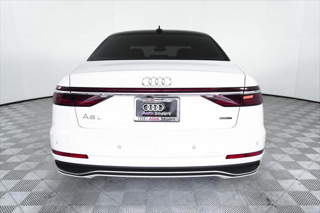 new 2025 Audi A8 car, priced at $100,545
