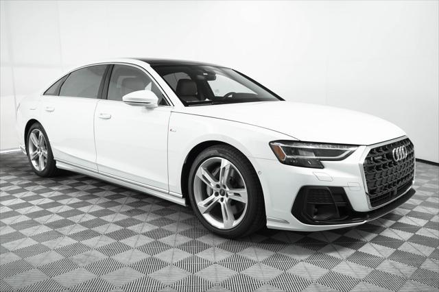 new 2025 Audi A8 car, priced at $100,545