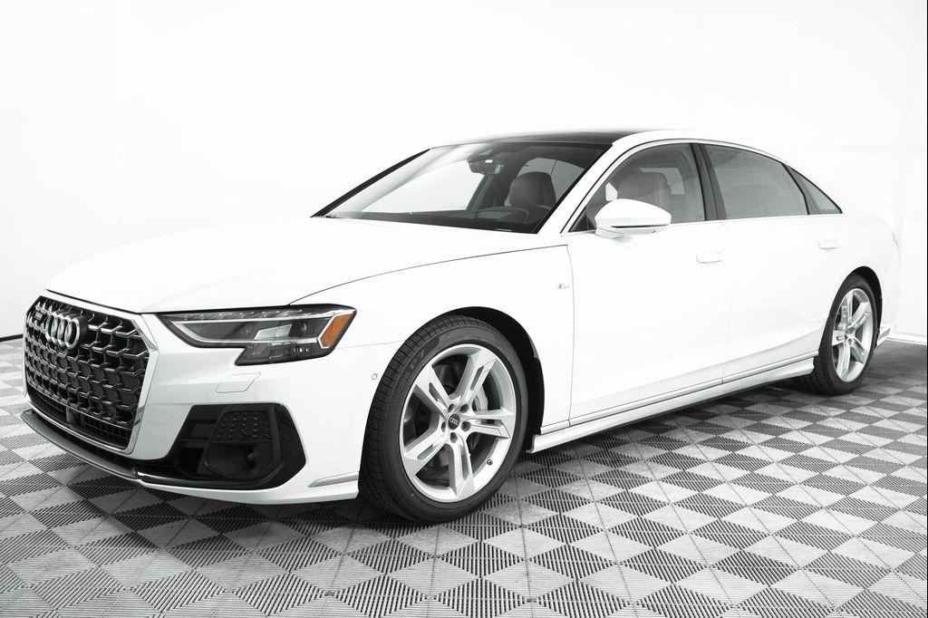 new 2025 Audi A8 car, priced at $100,545