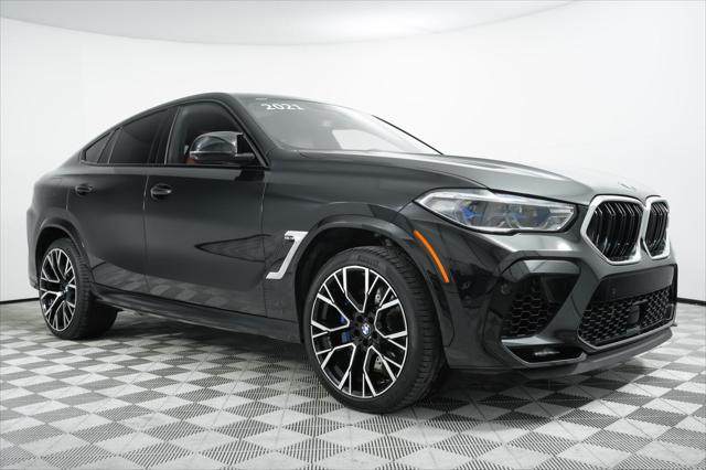 used 2021 BMW X6 M car, priced at $64,000