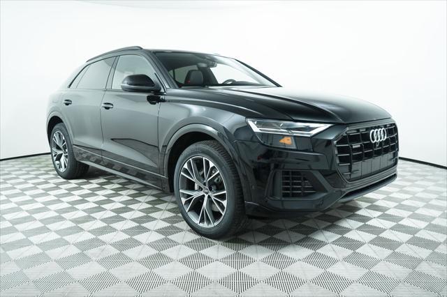 used 2021 Audi Q8 car, priced at $49,000