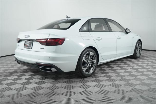 new 2025 Audi A4 car, priced at $48,075