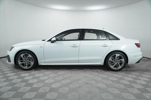 new 2025 Audi A4 car, priced at $48,075