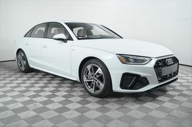 new 2025 Audi A4 car, priced at $48,075