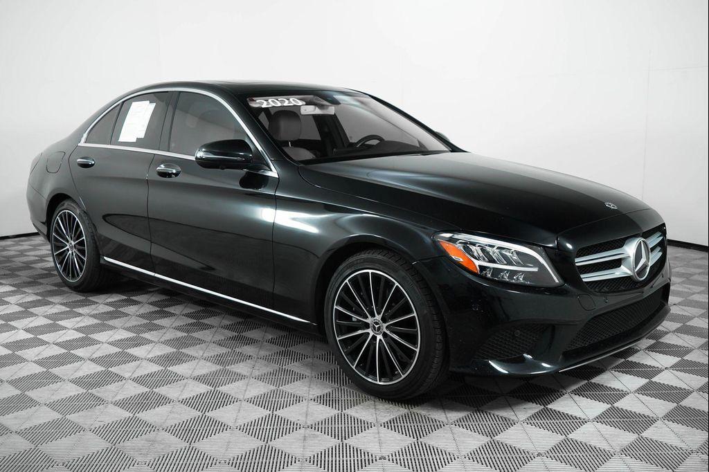 used 2020 Mercedes-Benz C-Class car, priced at $20,000