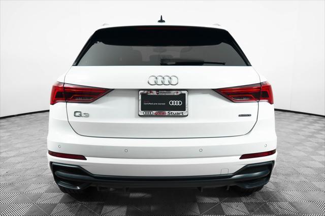 used 2021 Audi Q3 car, priced at $25,000