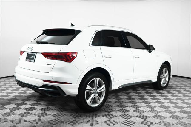 used 2021 Audi Q3 car, priced at $25,000