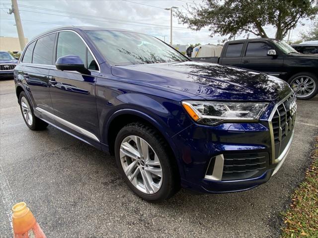 used 2021 Audi Q7 car, priced at $35,500