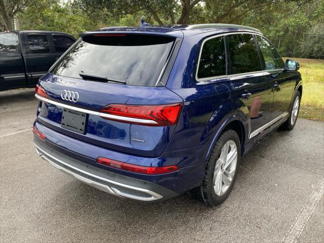 used 2021 Audi Q7 car, priced at $35,500